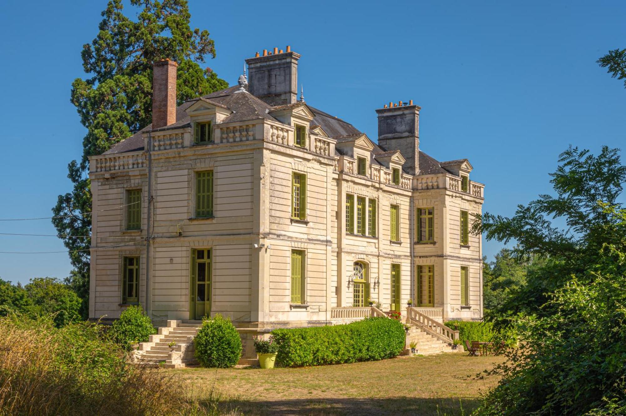 Le Chateau Du Breuil Mazières-de-Touraine Eksteriør bilde